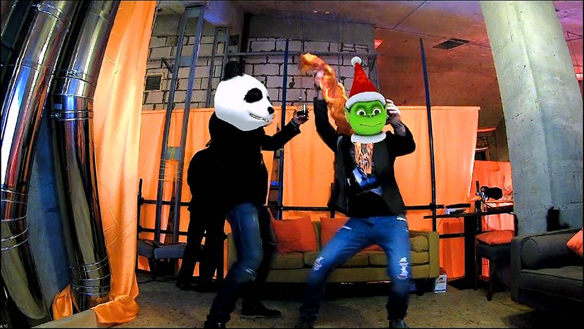 The party's in full swing!