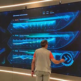 Gesture Control for the Sberbank-City Video Wall