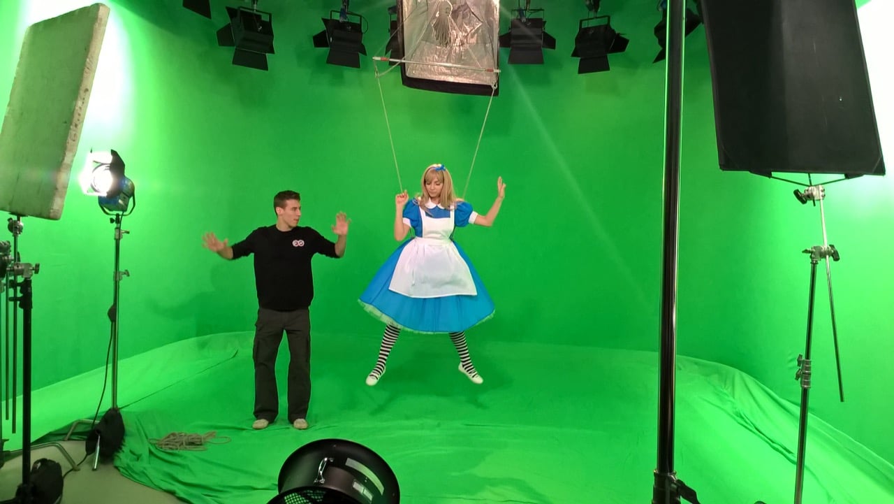 Professional stuntmen worked with the actors during the shooting.