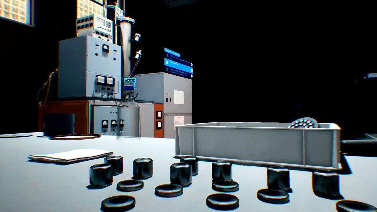 VR simulator offers several modes of work.