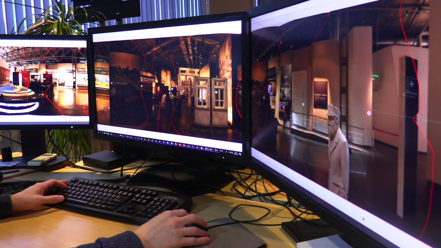 Processing the 20K pixels resolution video.