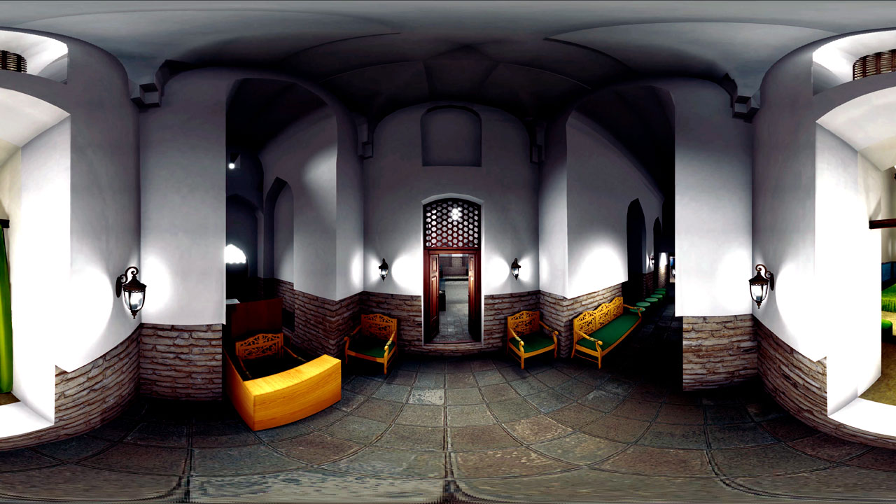 There are 36 different spaces in the Mausoleum.