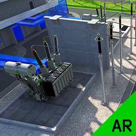 Gazpromneft-Energoservice: Architectural Visualization of a Digital Substation in AR